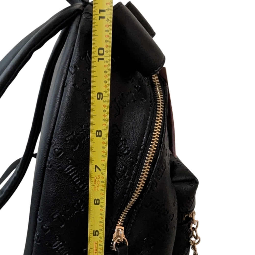 Juicy Couture Black Mini Women's Backpack - Picture 9 of 9